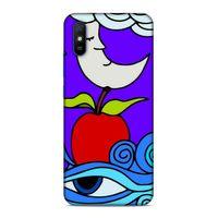 Xiaomi Redmi 9A Uyumlu Kılıf Face'X 9 Kılıf Ay Elma