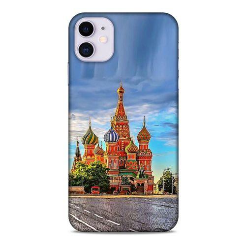 Apple Iphone 11 Kılıf Dünya Mimarisi (22) Tam Koruma Kılıfı Aziz Vasil Rusya
