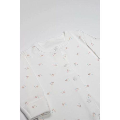 Bistyle Grow İn Love Bebe Tulum 15103 Pembe Ekru