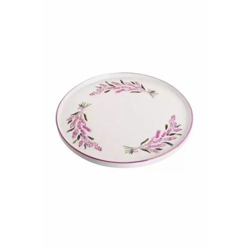 Lila Lavantalı Servis Tabağı 1 Adet Royaleks-BLS2351