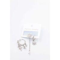 3'lü Bulut Küpe - Gümüş