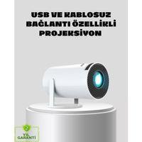 Kablosuz Bağlantılı Full Hd Ev Sinema Projeksiyonu 160 Ansı Lümen