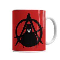 V For  Vendetta Kupa Bardak Porselen