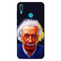 Huawei Y7 Prime 2019 Kılıf Almanya (37) Silicone Cover Einstein