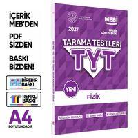 2027 YKS-TYT MEBİ-OGM Fizik Özgün Tarama Testleri Kitabı A4 Boyut Renkli Görsel BASKI ÜCRETİ