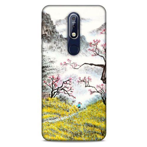 Cityx (42) Nokia 7.1 Kılıf Silikon Kapak Desenli