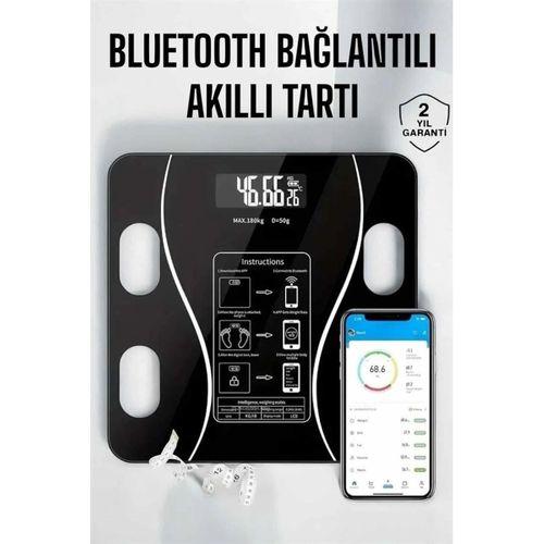 Akıllı Tartı Bluetooth Bağlantılı Yağ Ölçebilen Tartı Yeni Nesil
