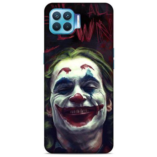 Oppo Reno 4 Lite Uyumlu Kılıf Joker (16) Kalın Kılıf Siyah Kırmızı