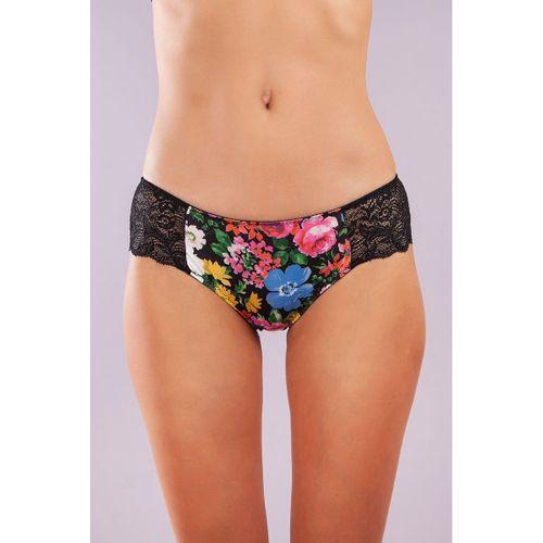 Garden Boy Short, Kadın Dantelli Çiçek Baskılı Şort Külot