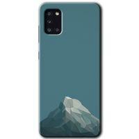Samsung Galaxy A31 HD Baskılı Kılıf + 9D Tam Ekran Koruyucu - Alone Mountain