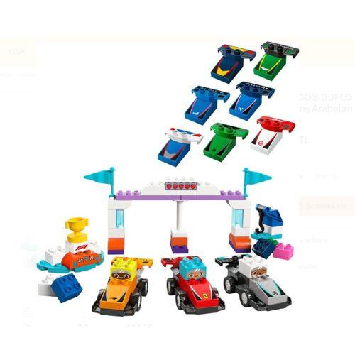 Lego Duplo F1 Takımı Yarış Arabaları ve Sürücüler 10445