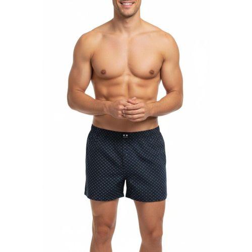 Erkek Penye Baskı Desenli Boxer BGL-ST05010
