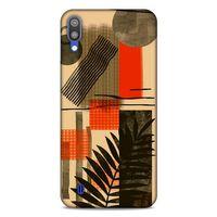 Lopard Samsung Galaxy M10 Uyumlu Kılıf Soyut Sanat (44) Desenli Tough Armor Kılıf