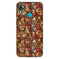 Graffitix (19) Desenli Silikon Kapak Huawei Y7 Prime 2019 Kılıf