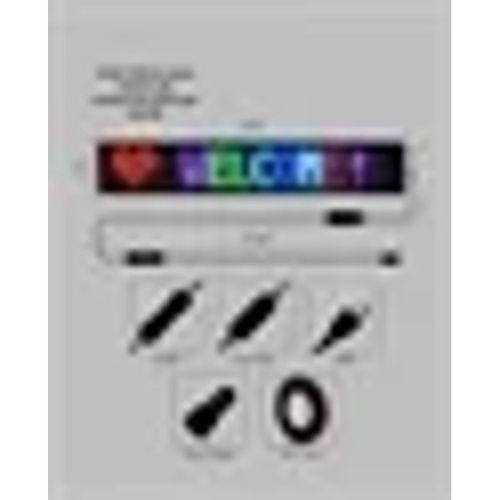 Yüksek Parlaklık Ayarlı Rgb Led Ekran Kayan Yazı Ve Grafik Destekli Esnek Panel