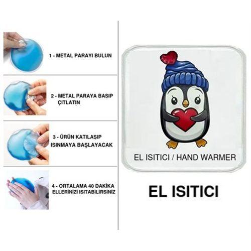 Sıa Penguen Cep Sobası,El Isıtıcı,Sıcak Su Torbası Pvc 10X9,5Cm
