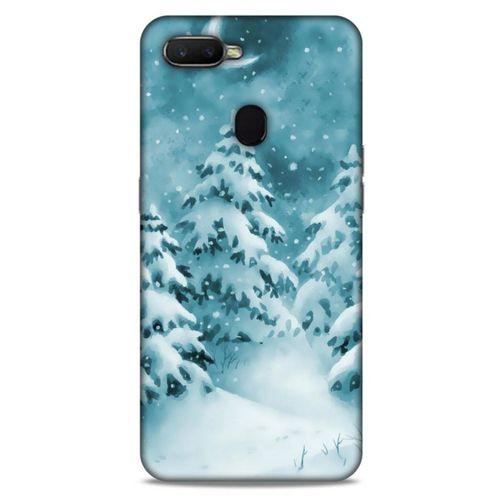 Oppo Ax7 Kılıf Snowix (36) Glitter Kılıf Beyaz Yeşil