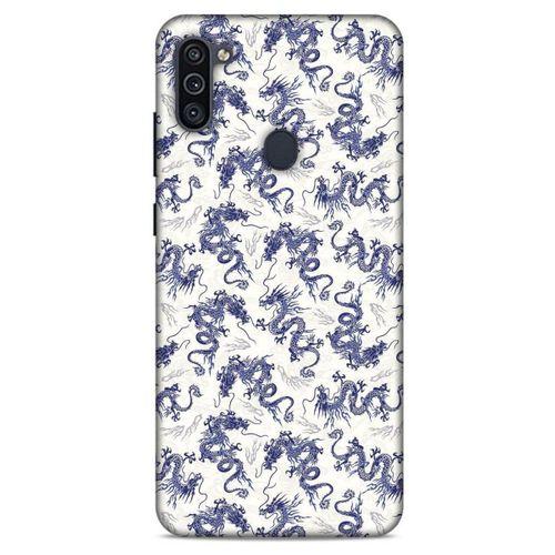Samsung Galaxy M11 Kılıf Japonya (30) Silicone Case Japonya Ejderha Efsanesi