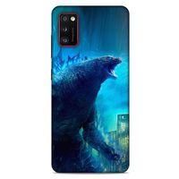 Samsung Galaxy A41 Kılıf Dragons (33) Hybrid Kılıf Godzilla