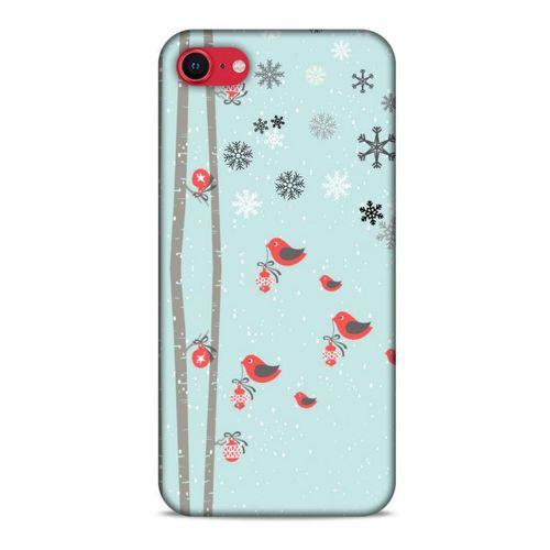 Yılbaşı Süsleri 49 Apple iPhone SE 2020 Kılıf Silikon Kapak