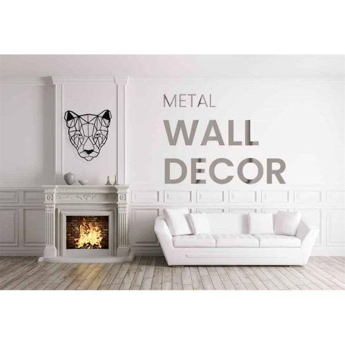 Leopar Metal Duvar Dekoru