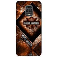 Xiaomi Redmi Note 9 Pro Uyumlu Kılıf Motorsiklet (14) Lansman Kılıf Harley Davidson