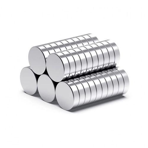 1  Adet 10x1mm Yuvarlak Neodyum Mıknatıs Güçlü Dayanıklı Magnet Nikel Kaplama