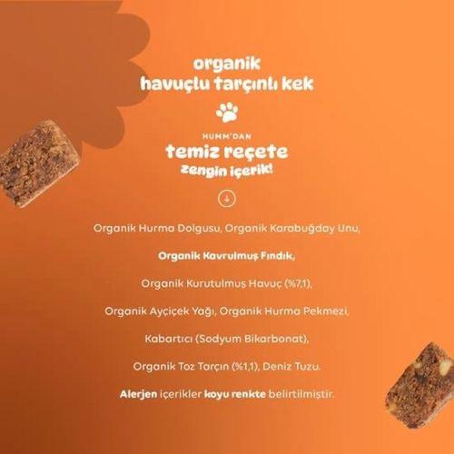 Çocuk Humm Organik Havuçlu Tarçınlı Vegan Kek 30 Gr