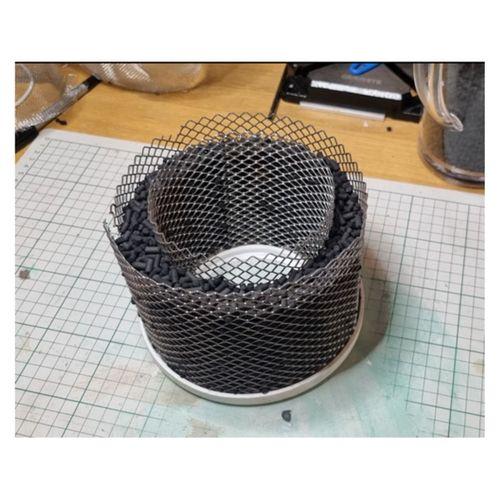 Karbon Filtre 100mm (Bu ürün Sadece Plastik parçadır - Almadan Önce Soru Sorabilirsiniz)