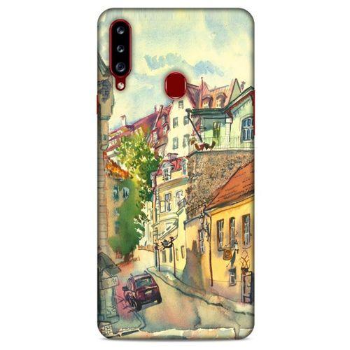 Cityx (12) Samsung Galaxy A20s Kılıf Silikon Kapak Desenli