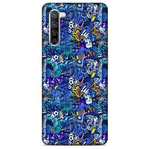 Graffitix (2) Desenli Silikon Kapak Oppo Reno 3 Pro 5g Kılıf