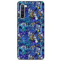 Graffitix (2) Desenli Silikon Kapak Oppo Reno 3 Pro 5g Kılıf
