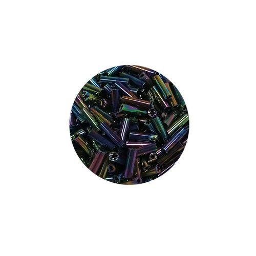 Uzun Boru Kesme Boncuk Çap 2mm Uzunluk 10 mm - 20 Gram - Mavi Yeşil - BNC230