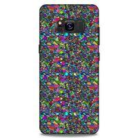 Lopard Samsung Galaxy S8 Uyumlu Kılıf Soyut Sanat (31) Baskılı TPU Kılıf