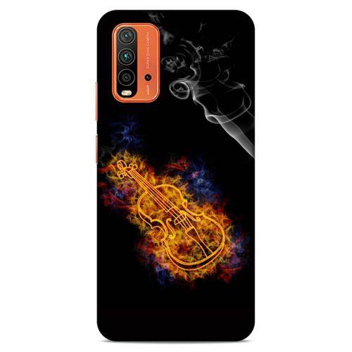 Lopard Xiaomi Redmi Note 9 4g Uyumlu Kılıf FireX (8) Baskılı Kılıf Keman