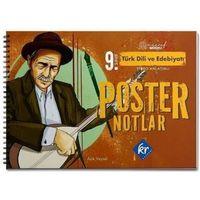 9. Sınıf Türk Dili ve Edebiyatı Maarif Modeli Poster Notları KR Akademi