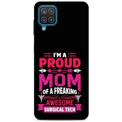Samsung Galaxy A12 Uyumlu Kılıf Pembe Delisi (48) Bumper Kılıf Writing