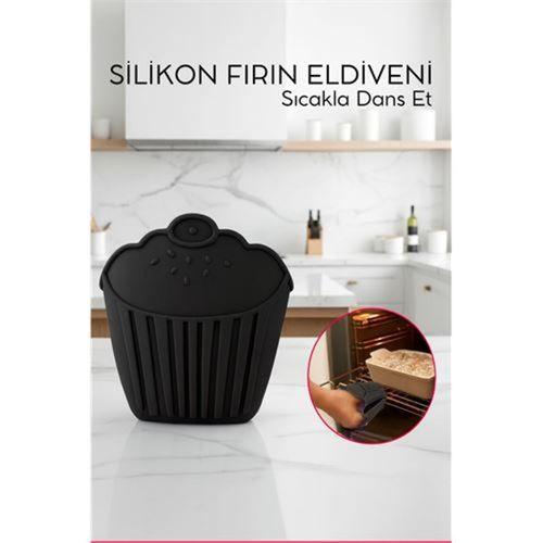 Isıya Dayanıklı Silikon Fırın Eldiveni – Profesyonel Mutfak Koruması