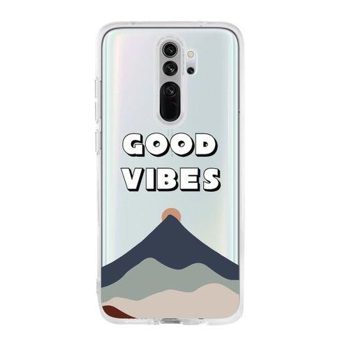 Xiaomi Redmi Note 8 Good Vibes Premium Şeffaf Silikon Kılıf