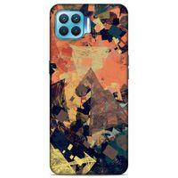 Lopard Oppo Reno 4 Lite Uyumlu Kılıf Soyut Sanat (35) Baskılı Fit Design Kılıf