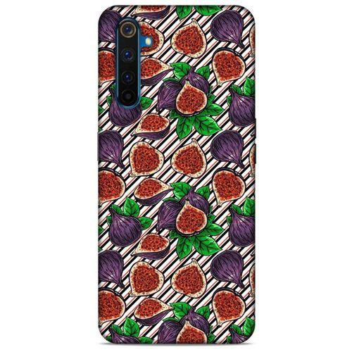 Frutix İncir 03 Oppo Realme 6 Pro Kılıf Desenli Silikon