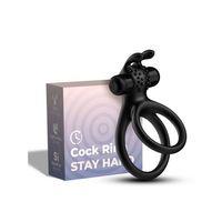 Çift Halkalı Manyetik Şarjlı Penis ve Testis Halkası – Klitoris Uyarıcılı, Suya Dayanıklı, Çiftler İçin Tasarlanmış Titreşimli Model