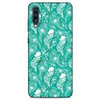 Samsung Galaxy A70s Kılıf Desenli Özel Seri Tüyler (45) Liquid Air Kılıf
