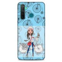 Sokak Modası 90 Oppo Realme 5 Pro Kılıf Desenli Silikon