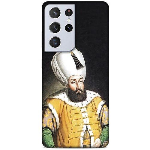 Samsung Galaxy S21 Ultra Uyumlu Kılıf Ottoman (26) Tpu Silikon Kılıf III. Mehmed