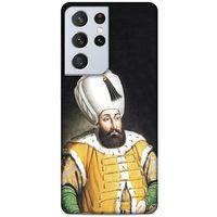 Samsung Galaxy S21 Ultra Uyumlu Kılıf Ottoman (26) Tpu Silikon Kılıf III. Mehmed