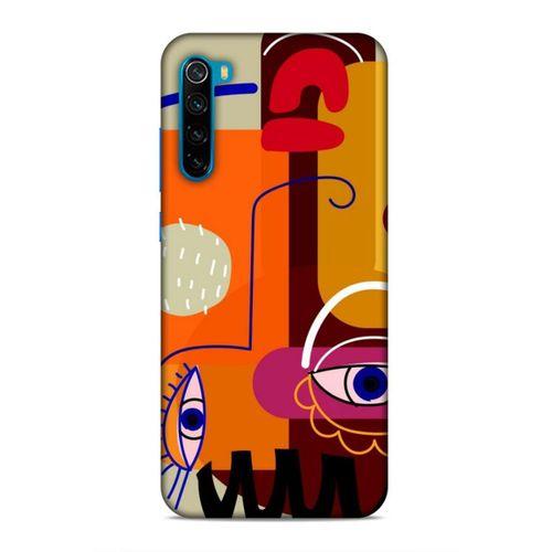 Xiaomi Redmi Note 8T Uyumlu Kılıf Face'X 32 Soft Silikon Kılıf İllustrasyon