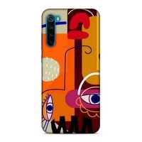 Xiaomi Redmi Note 8T Uyumlu Kılıf Face'X 32 Soft Silikon Kılıf İllustrasyon