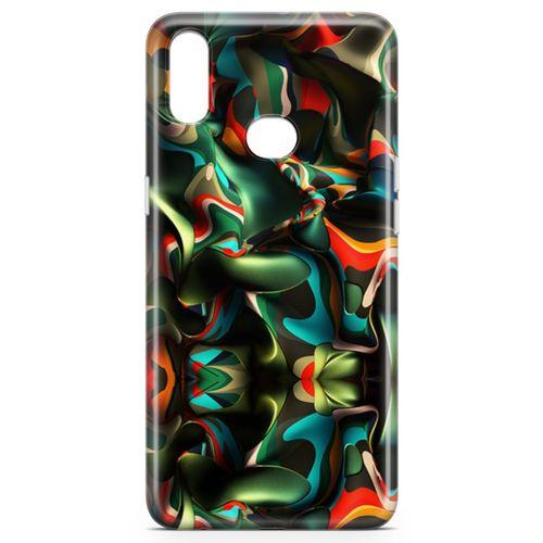 Samsung Galaxy A10s Kılıf Renklerin Savaşı Arka Kapak Koruma Desenli Full Koruyucu