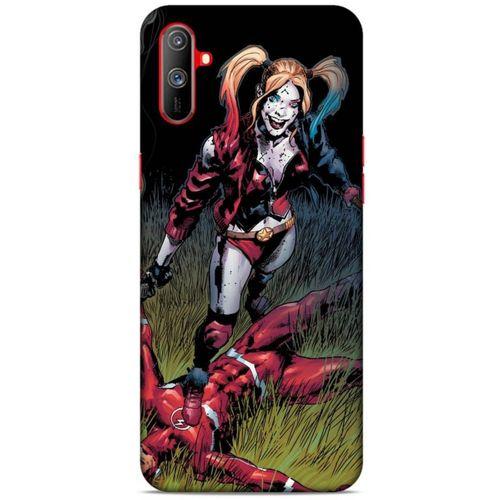 Realme C3 Uyumlu Kılıf Harley Quinn (40) Fit Silikon Kılıf Leylak